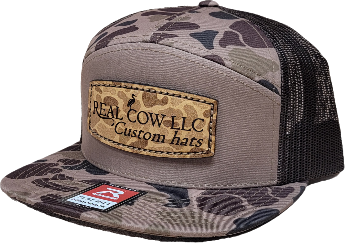 RC Custom Hats Duck Camo | Flat Bill | Original Style