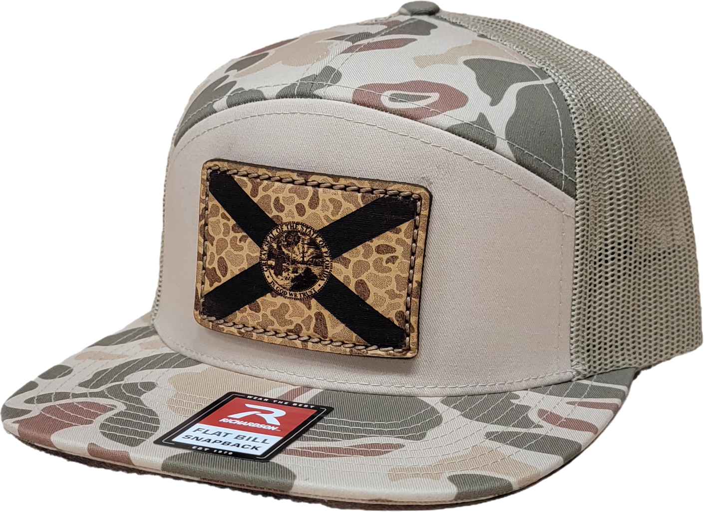 Florida Flag Duck Camo | Flat Bill | Original Style